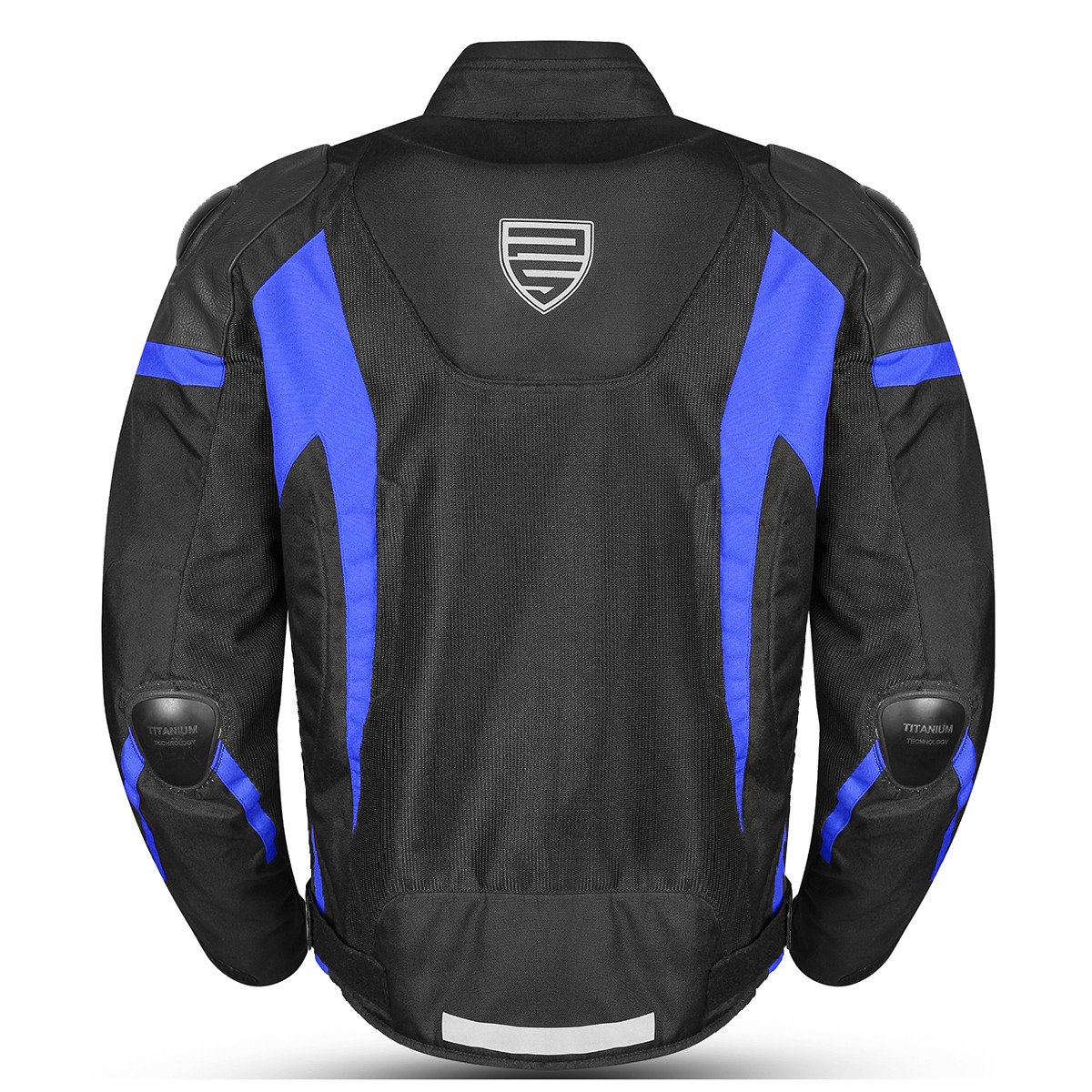 Prosev 195 Gp Knight Hörgüçlü Korumalı Motosiklet Montu (Mavi)